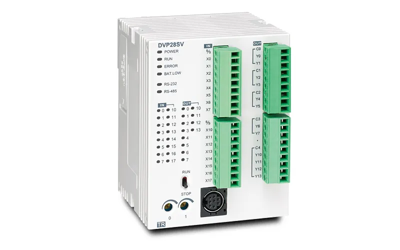 PLC Delta DVP28SV, pamje ballore